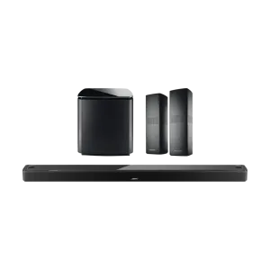 Bose Smart Ultra Soundbar + Bass Module 700 + Surround Speakers 700 Zwart