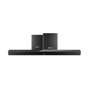 Bose Smart Ultra Soundbar Zwart + Bose Surround Speakers Zwart