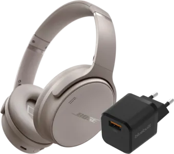 Bose QuietComfort Headphones Beige + Oplader