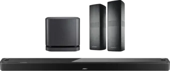 Bose Smart Ultra Soundbar + Bass Module 500 + Surround Speakers 700 Zwart