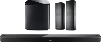 Bose Smart Ultra Soundbar + Bass Module 700 + Surround Speakers 700 Zwart